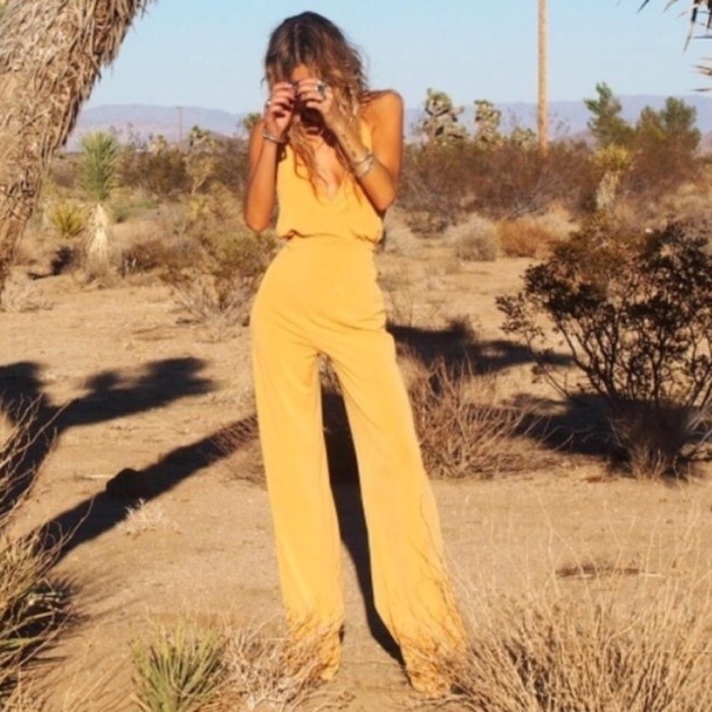 Rat & Boa Yellow Jumpsuit
